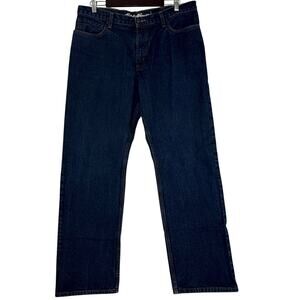Eddie Bauer Relaxed Fit Dark Wash Jeans 36x34